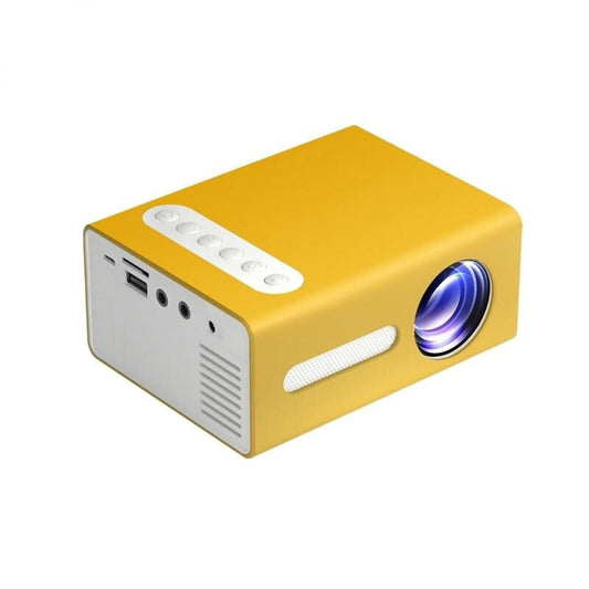 Portable Multimedia Game Projector - 25 Lumens - Yellow