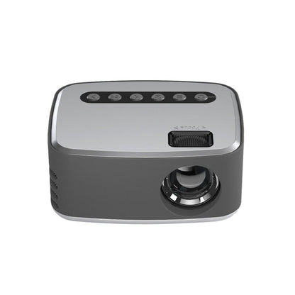 Portable Home Theater Led Projector - 400 Lumens - Silver