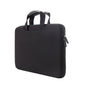 Portable Air Permeable Handheld Sleeve for Macbook Air / Pro and Laptops - 38x27.5x3.5cm 15.4 Inch - Black