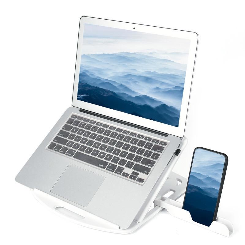 Enhanced Laptop Cooling Stand - Versatile and Efficient - Black