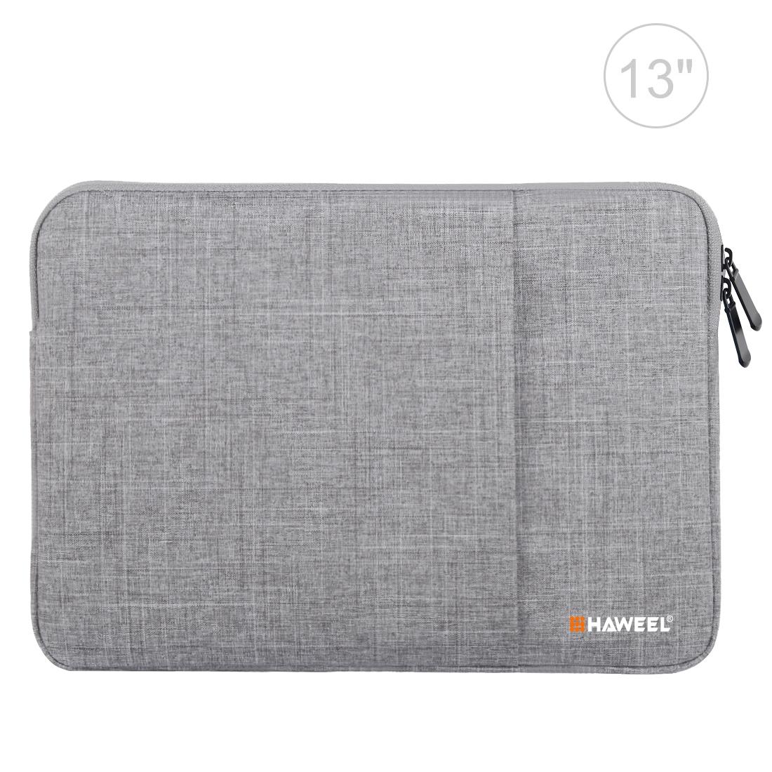 13 Inch Laptop Sleeve Case with Zipper for Macbook Samsung Sony Dell Alienware Chuwi Asus Hp - Black