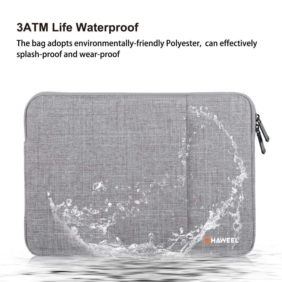 13 Inch Laptop Sleeve Case with Zipper for Macbook Samsung Sony Dell Alienware Chuwi Asus Hp - Black