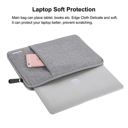 13 Inch Laptop Sleeve Case with Zipper for Macbook Samsung Sony Dell Alienware Chuwi Asus Hp - Black