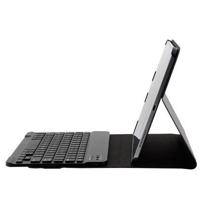Bluetooth Keyboard & Leather Tablet Case For Ipad Pro 11 - Detachable Three-Gear Magnetic Sleep Function - Black