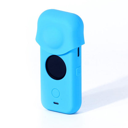 Full Body Dust Proof Silicone Protective Case for Insta360 one X2 - Black