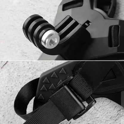 Universal Action Camera Helmet Mount - Compatible with Gopro Insta360 Dji and More