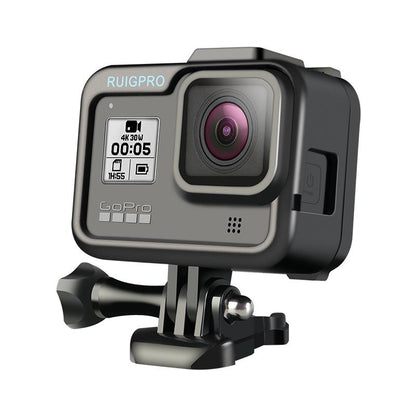Protective Frame Mount For Gopro Hero8 - Durable Pc / Abs