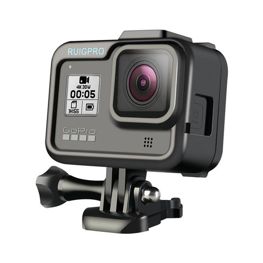 Protective Frame Mount For Gopro Hero8 - Durable Pc / Abs