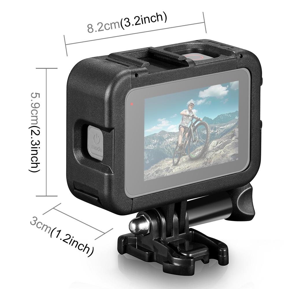 Expandable Cage With Side Cover For Gopro Hero 9-12