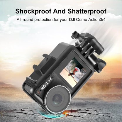 Plastic Cage with Cold Shoes for Dji Action Camera