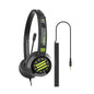 Kids' Headset With Mic 1.8M Cable Star Flag - Black