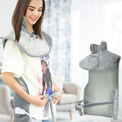 Electric Heated Shoulder Guards & Shawls Au Plug - Dark Gray