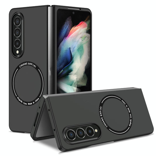 Secure & Portable Magnetic Folding Case for Samsung Galaxy z Fold 4 - Black