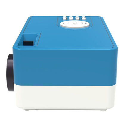 Mini Led Projector With Tripod Mount - Supports Av / Hdmi / Usb / Tf - 1080P Hd - Blue White