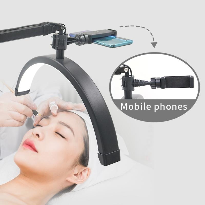 Adjustable Beauty Light for Eyelash Techs - 16 Inch - Black