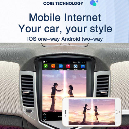 9.7 Inch Navigation System For Chevy Cruze + 12-Light Camera - 2 + 32G Standard + 12 Light Camera