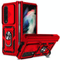 For Samsung Galaxy Z Fold4 5G Secure Sliding Case - Red
