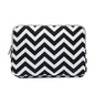 13 Wavy Pattern Notebook Liner Bag - Wavy Design - Black
