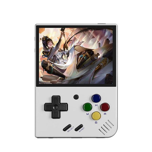 Retro Handheld Game Console With 25K Games - 3.5 Ips Screen - 128G Storage - White - 128Gb 28K Games