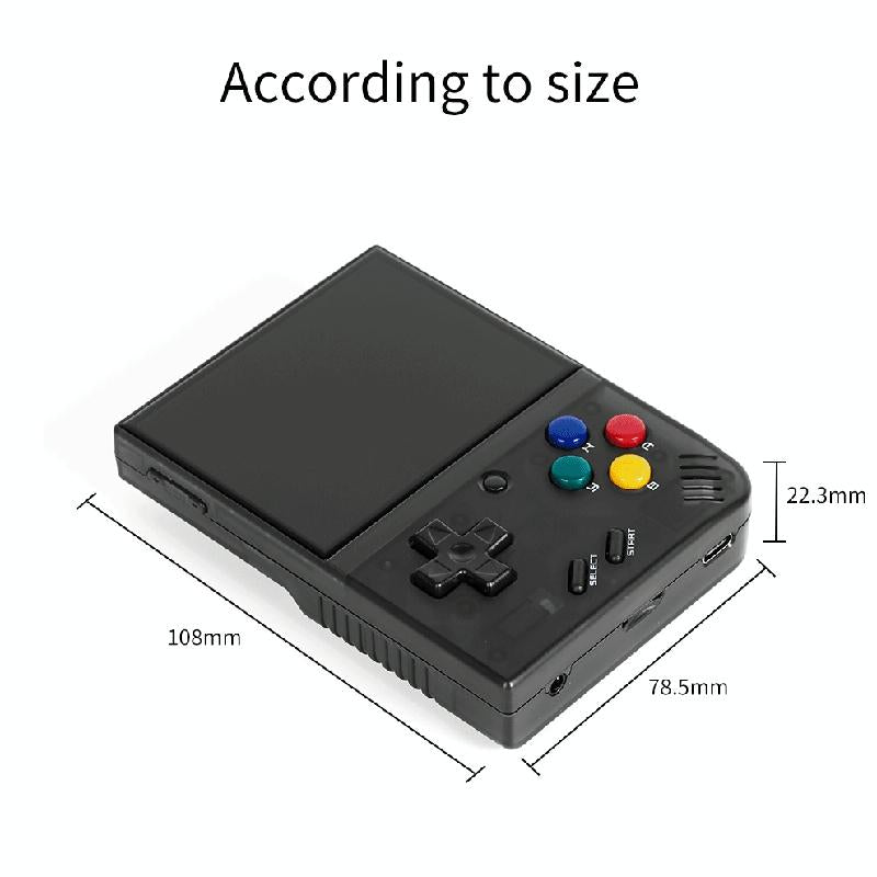 Retro Handheld Game Console With 25K Games - 3.5 Ips Screen - 128G Storage - White - 128Gb 28K Games