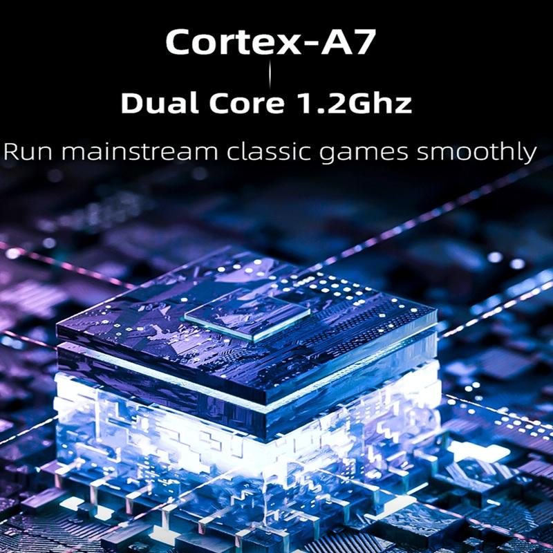 Retro Handheld Game Console With 25K Games - 3.5 Ips Screen - 128G Storage - White - 128Gb 28K Games