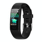 Smart Health Bracelet With Call Reminder And Monitoring - Black