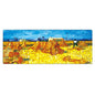 Large Oil Painting Desk Rubber Mouse Pad - Scarecrow