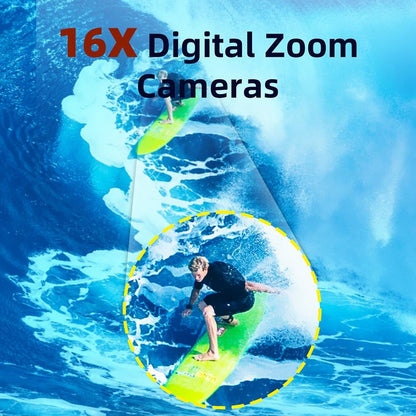 Waterproof 48mp Dual Screen Outdoor Camera - Wdc901 - Yellow