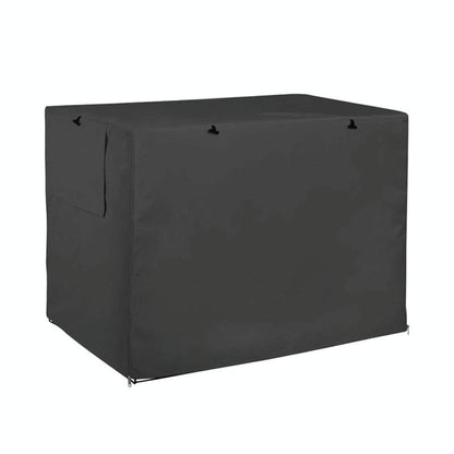 Outdoor Pet Cage Cover - Waterproof & Dustproof - 109X74X76Cm - Black