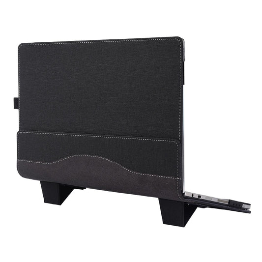 Protective Leather Laptop Case With Stand - 15.6 Inch - Dark Blue - For Samsung Galaxy Book 2 Pro