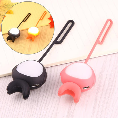Self-Lighting Smart Phone Hook For Iphone Galaxy Huawei Xiaomi Lg Htc - Black