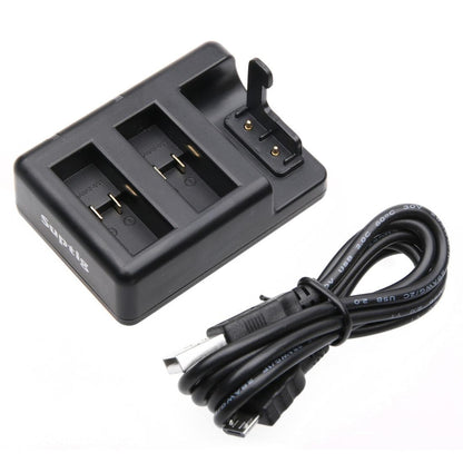 Remote Control Charger for Dual Batteries with Usb Cable for Gopro Hero7 / 6 / 5