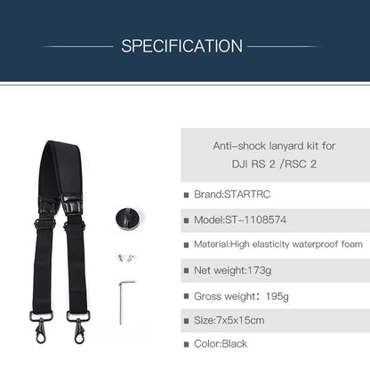 Stress-relieving Neck Strap for Dji Ronin Rs 2 / C2