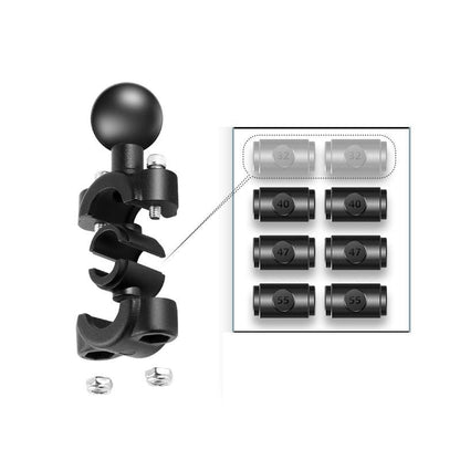 Universal 25Mm Motorcycle Rearview Mirror Mount For Gopro Hero12 With Ball Head