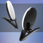 Portable Mini Beauty Light For Smartphones - 3 Brightness Levels 9 Led Warm / White - Iphone Galaxy Huawei Xiaomi Lg Htc - Black