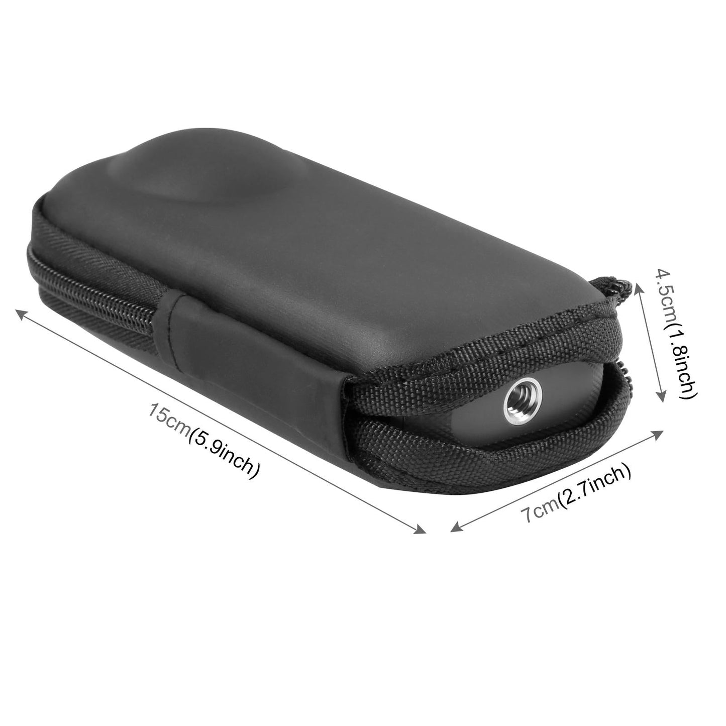 Portable Storage Bag For Insta360 X4 Puluz Camera - Black