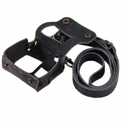 Genuine Leather Housing Case for Gopro Hero7 / 6 / 5 with Neck Strap and 52mm Uv Lens