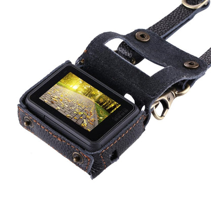 Genuine Leather Housing Case for Gopro Hero7 / 6 / 5 with Neck Strap and 52mm Uv Lens