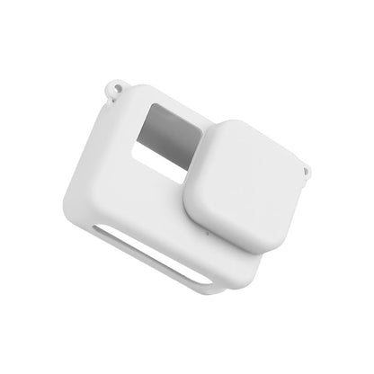 Silicone Protective Case with Lens Cap for Insta360 Ace - Black