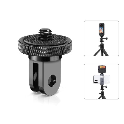 Metal Tripod Mount For Action Cameras - 1 / 4 Screw