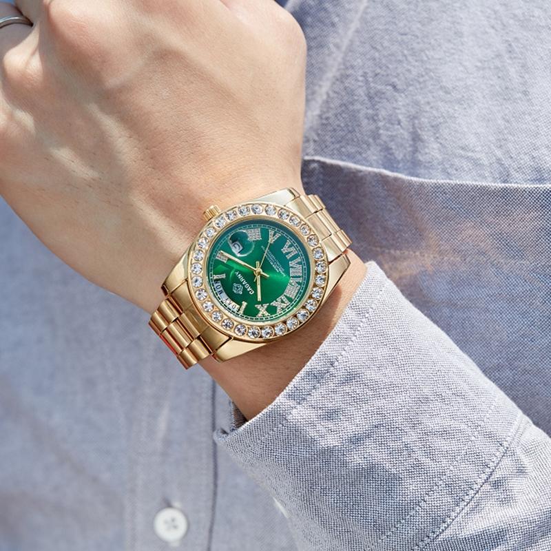 Waterproof Quartz Watch for Fashionable Life - Black