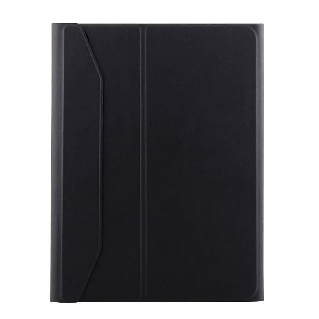 Bluetooth Keyboard & Leather Tablet Case For Ipad Pro 11 2018 - Detachable Aluminum Three-Gear Magnetic Sleep Function - Black