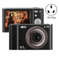 2.7k Full Hd 44mp 16x Zoom 2.88 Digital Camera for Kids - Black