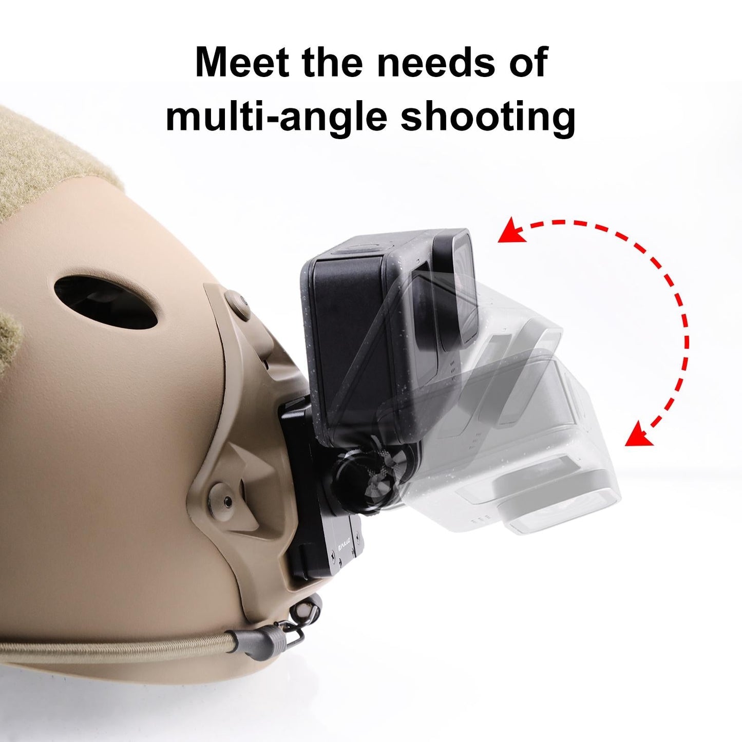 Universal Quick Release Bracket For Action Cameras - Aluminum