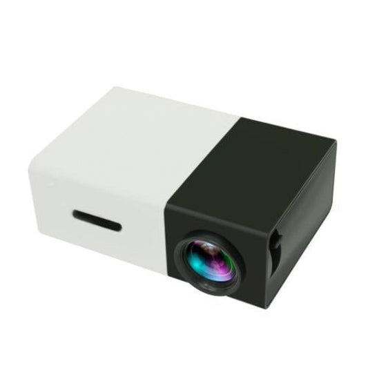 Portable Mini Home Theater Projector - 400 Lumens Hdmi / Av / Sd / Usb Remote Control - Black
