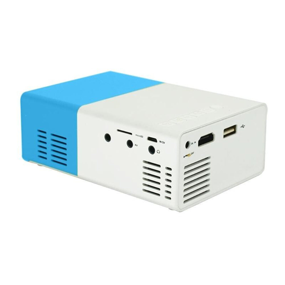 Portable Mini Home Theater Projector - 400 Lumens Hdmi / Av / Sd / Usb Remote Control - Black
