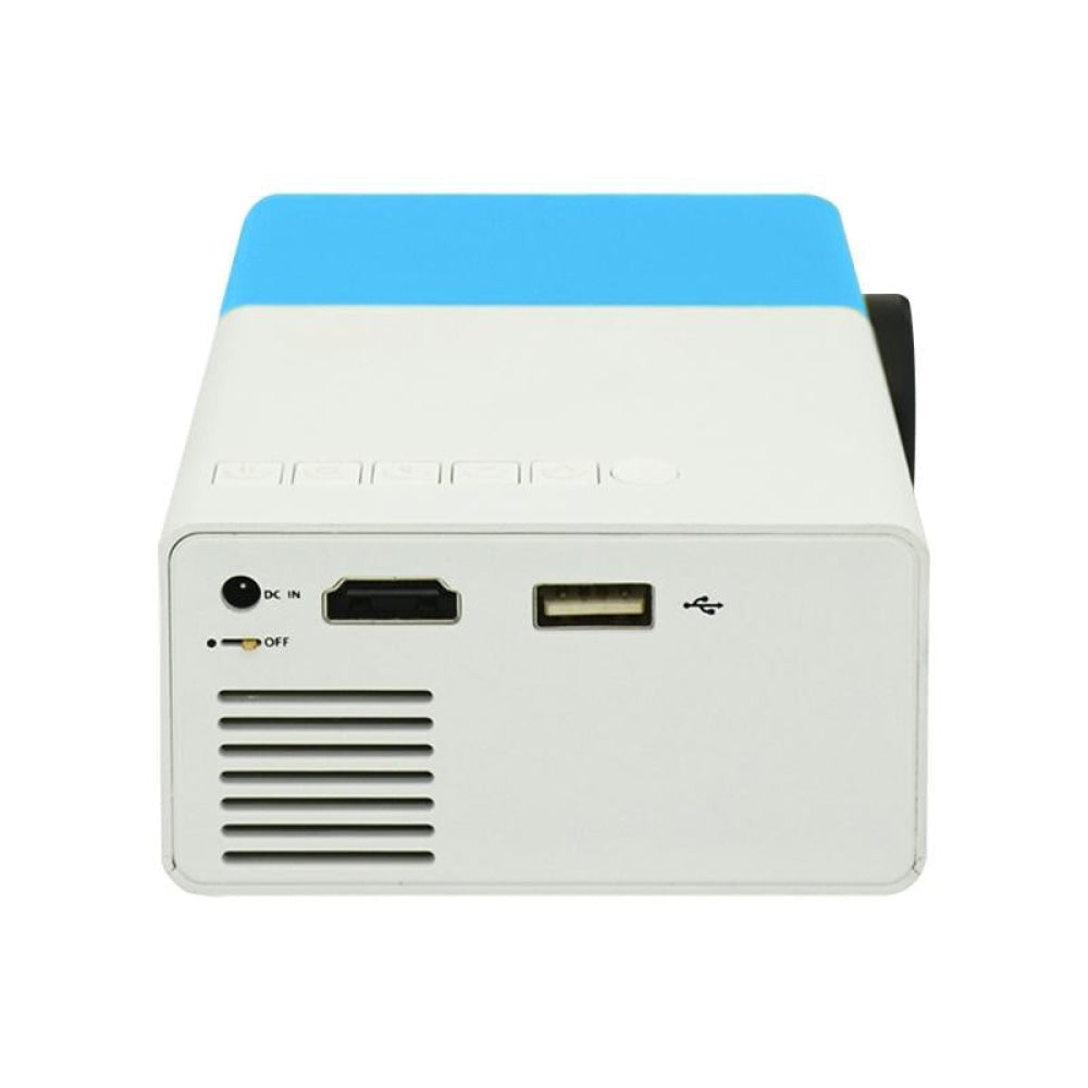 Portable Mini Home Theater Projector - 400 Lumens Hdmi / Av / Sd / Usb Remote Control - Black
