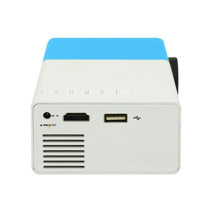 Portable Mini Home Theater Projector - 400 Lumens Hdmi / Av / Sd / Usb Remote Control - Black