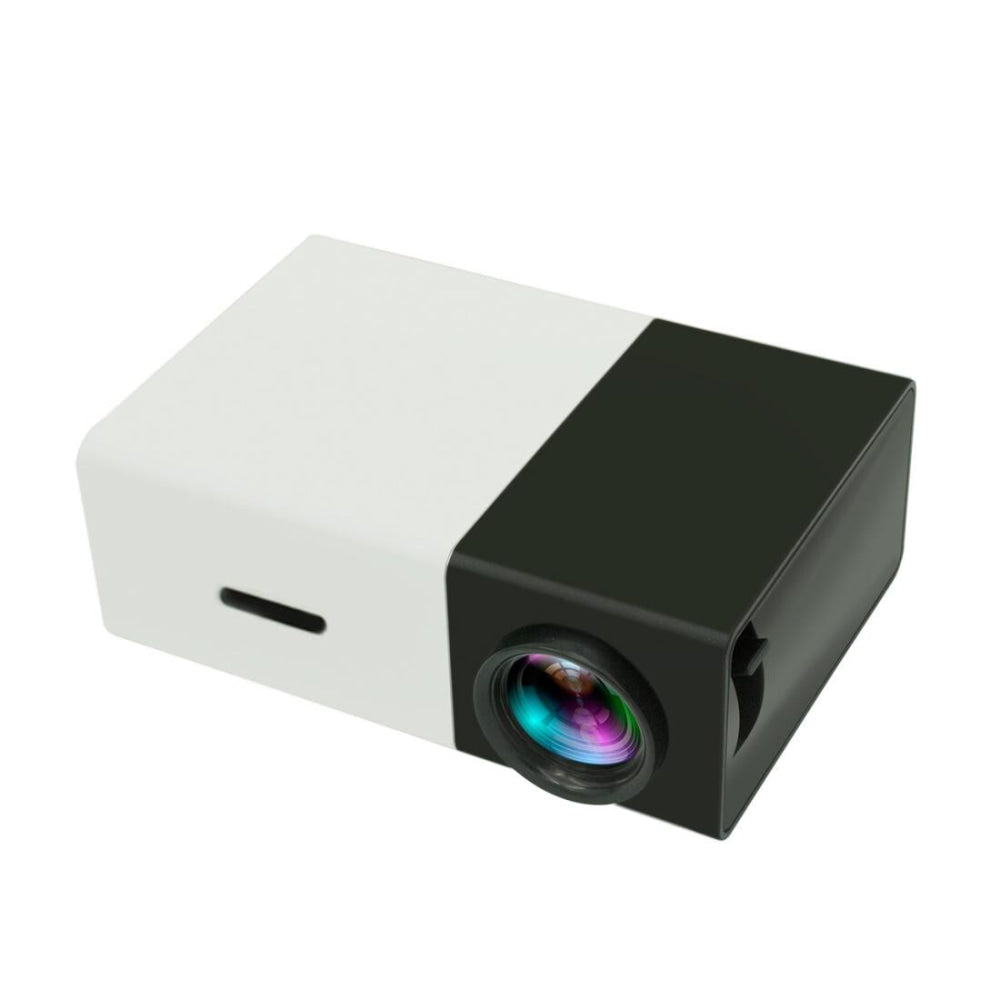 Portable Mini Home Theater Projector - 400 Lumens Hdmi / Av / Sd / Usb Remote Control - Black