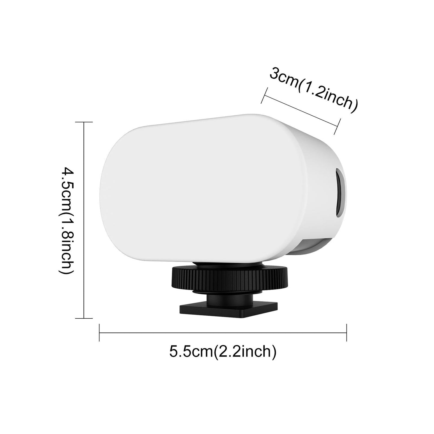 Switchable 6-colour Led Beauty Fill Light for Live Broadcast and Photography